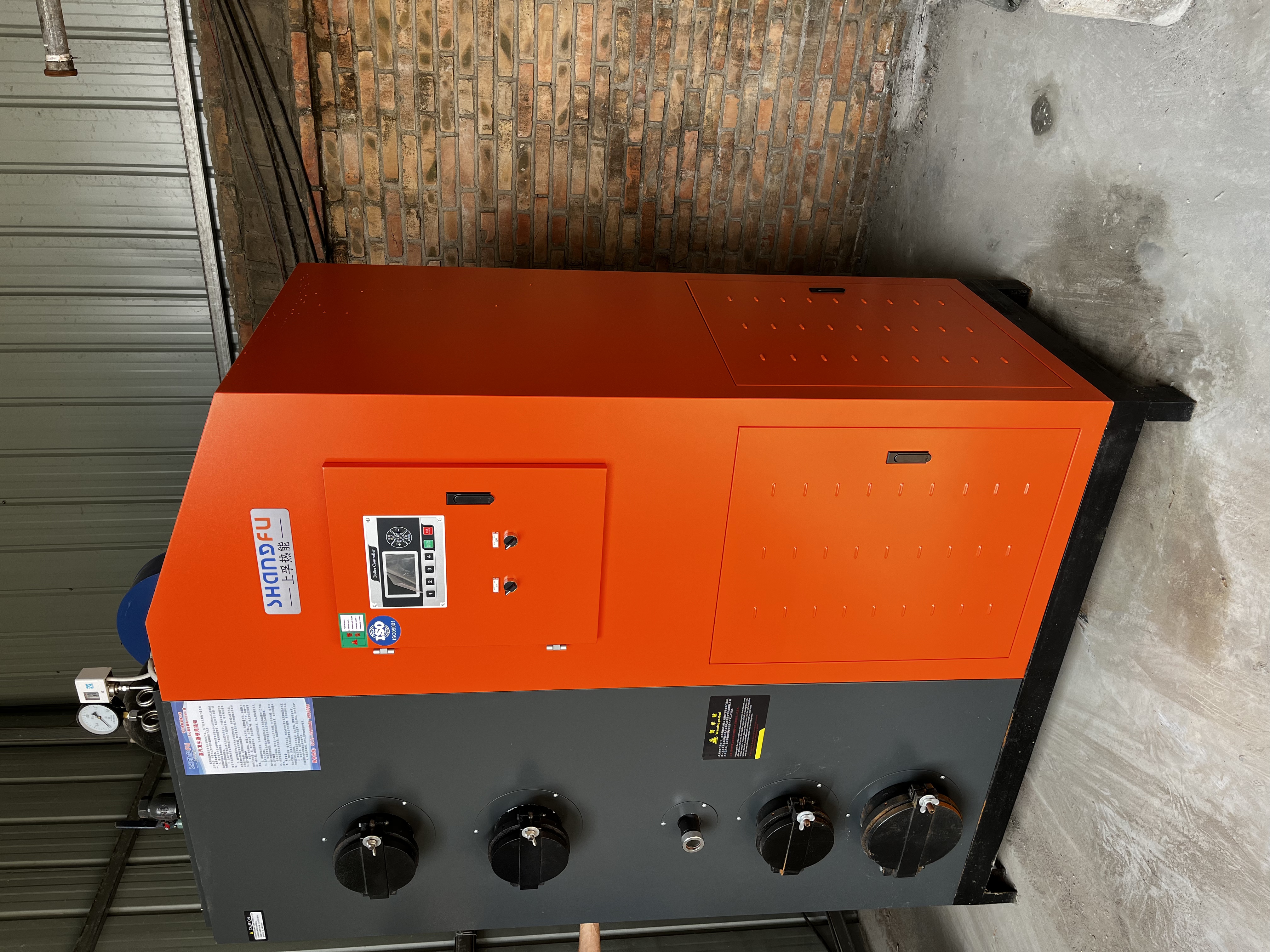 保定涿州豆制品加工廠用我司300公斤蒸汽發(fā)生器